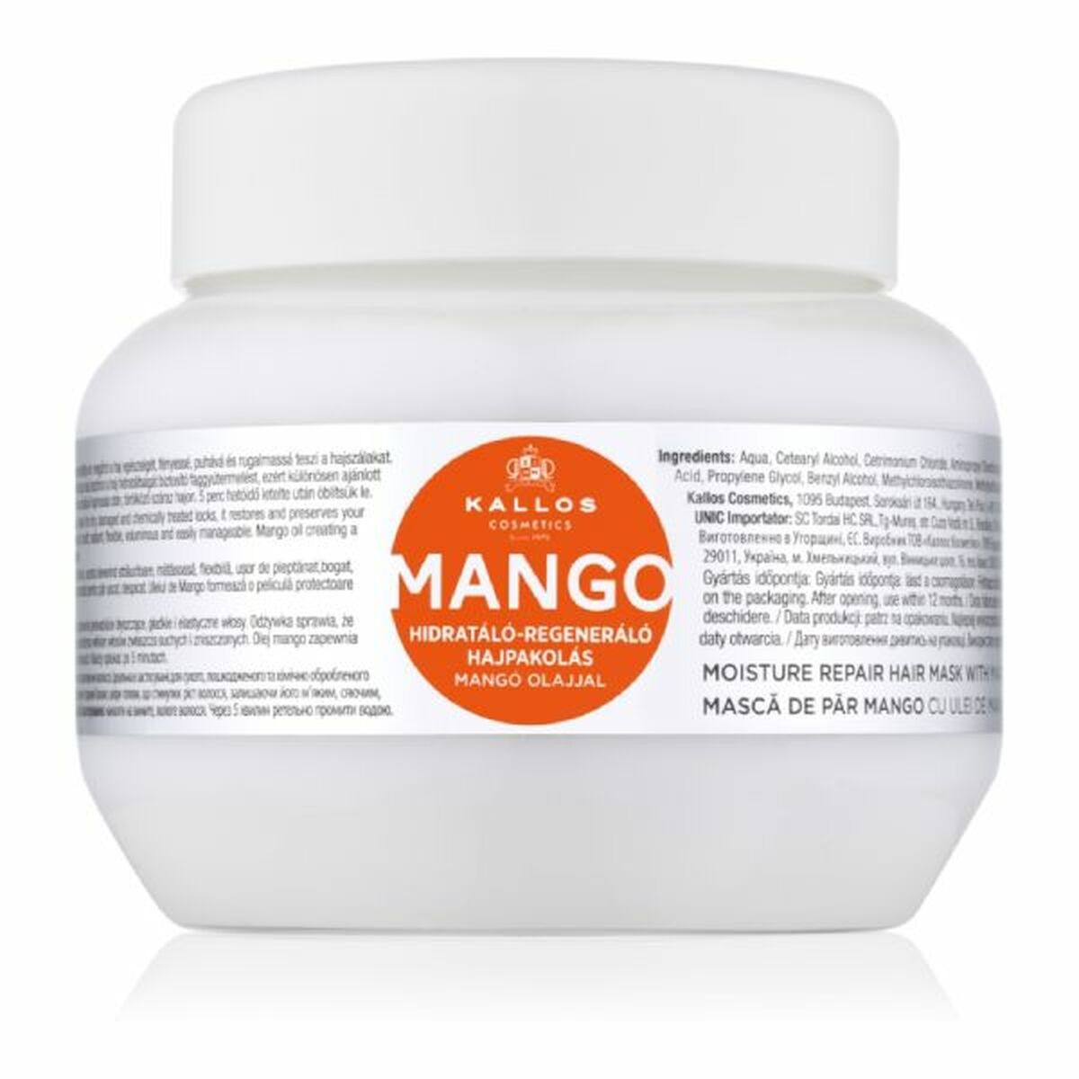 Stärkande hårinpackning Kallos Cosmetics 275 ml