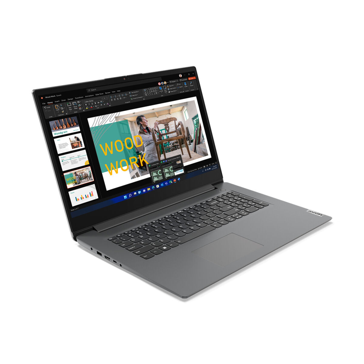 Bärbar dator Lenovo V17 17,3" 16 GB RAM 512 GB SSD intel core i5-13420h Qwerty Spanska - 2