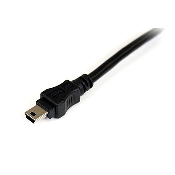 USB 2.0 A till Mini USB B Kabel Startech USB2HABMY6           Röd Svart