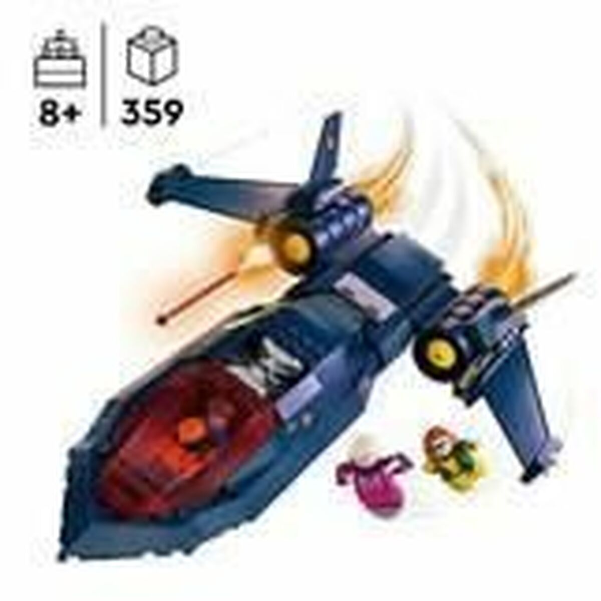 Byggsats Lego 76281 Marvel The X-Men's X-Jet Multicolour - 6