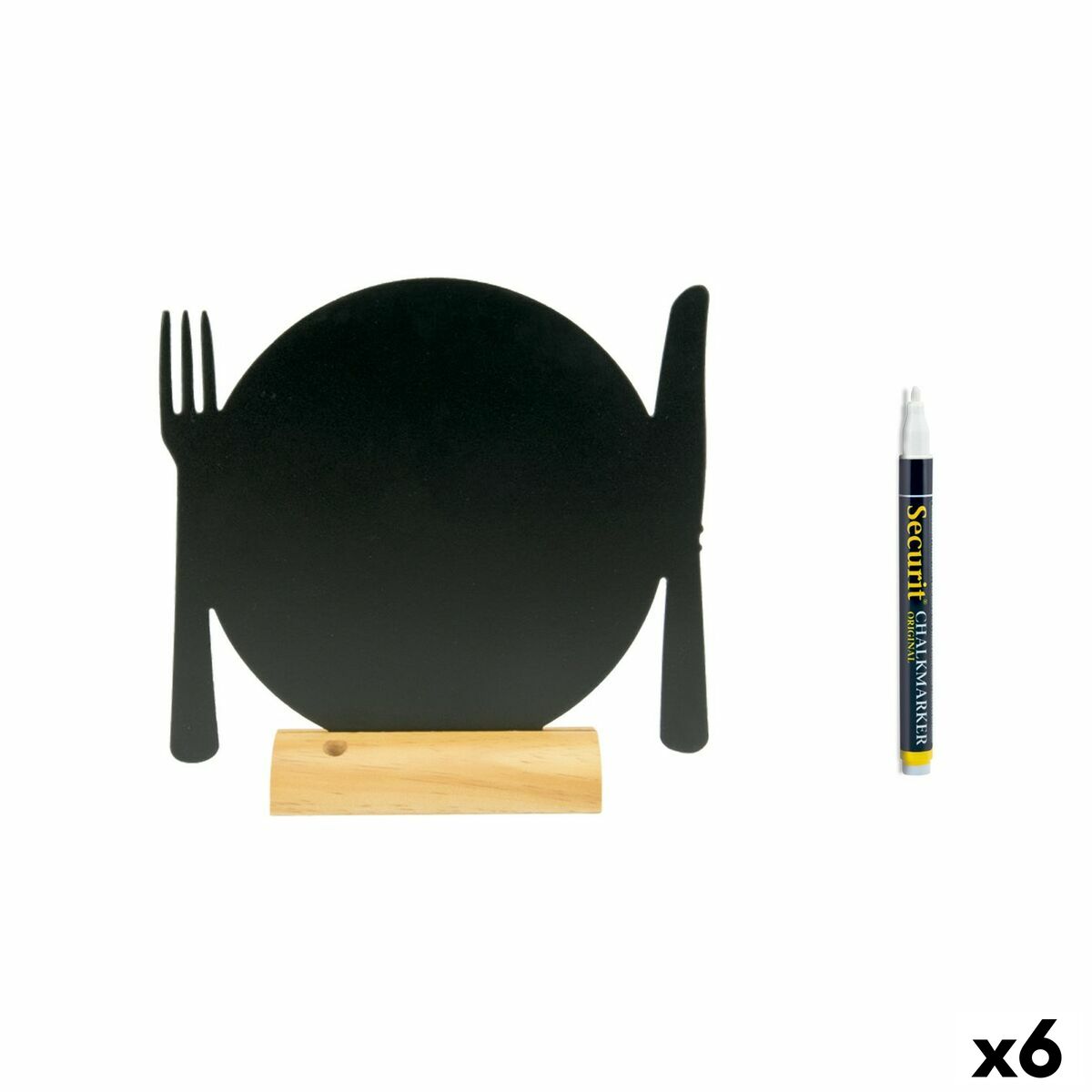 Skiffer Securit Med stöd Bestick 24 x 25,3 x 6 cm - 3