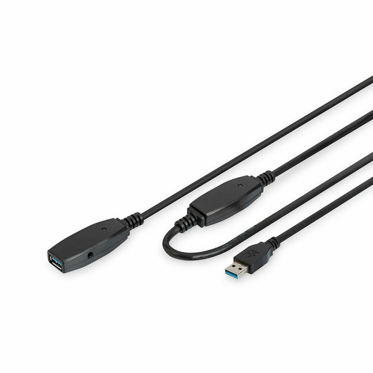 Kabel Micro USB Digitus DA-73107 Svart 20 m