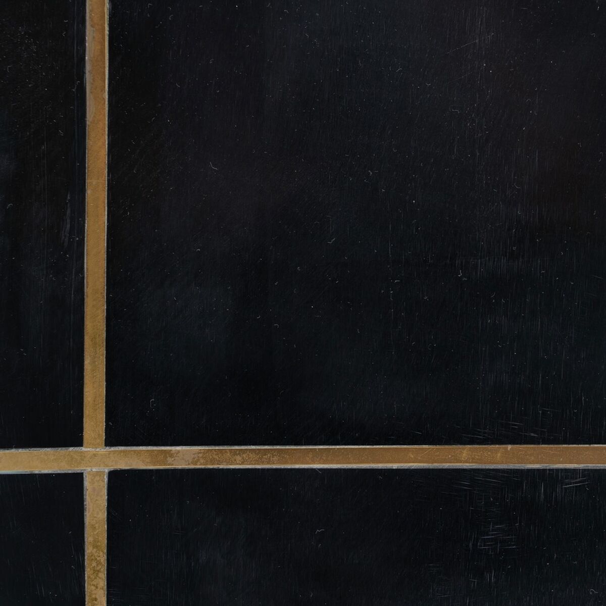 Sidobord Svart Gyllene 38 x 38 x 43 cm - 5