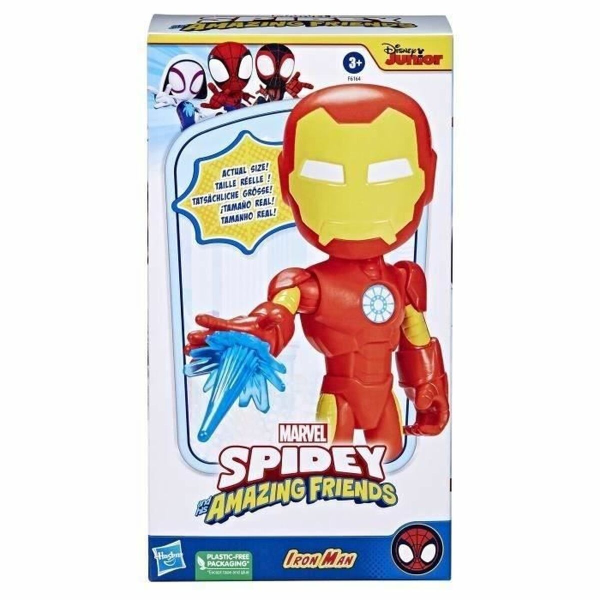 Ledad figur Hasbro Figura Spidey Iron Man 22 cm - 3
