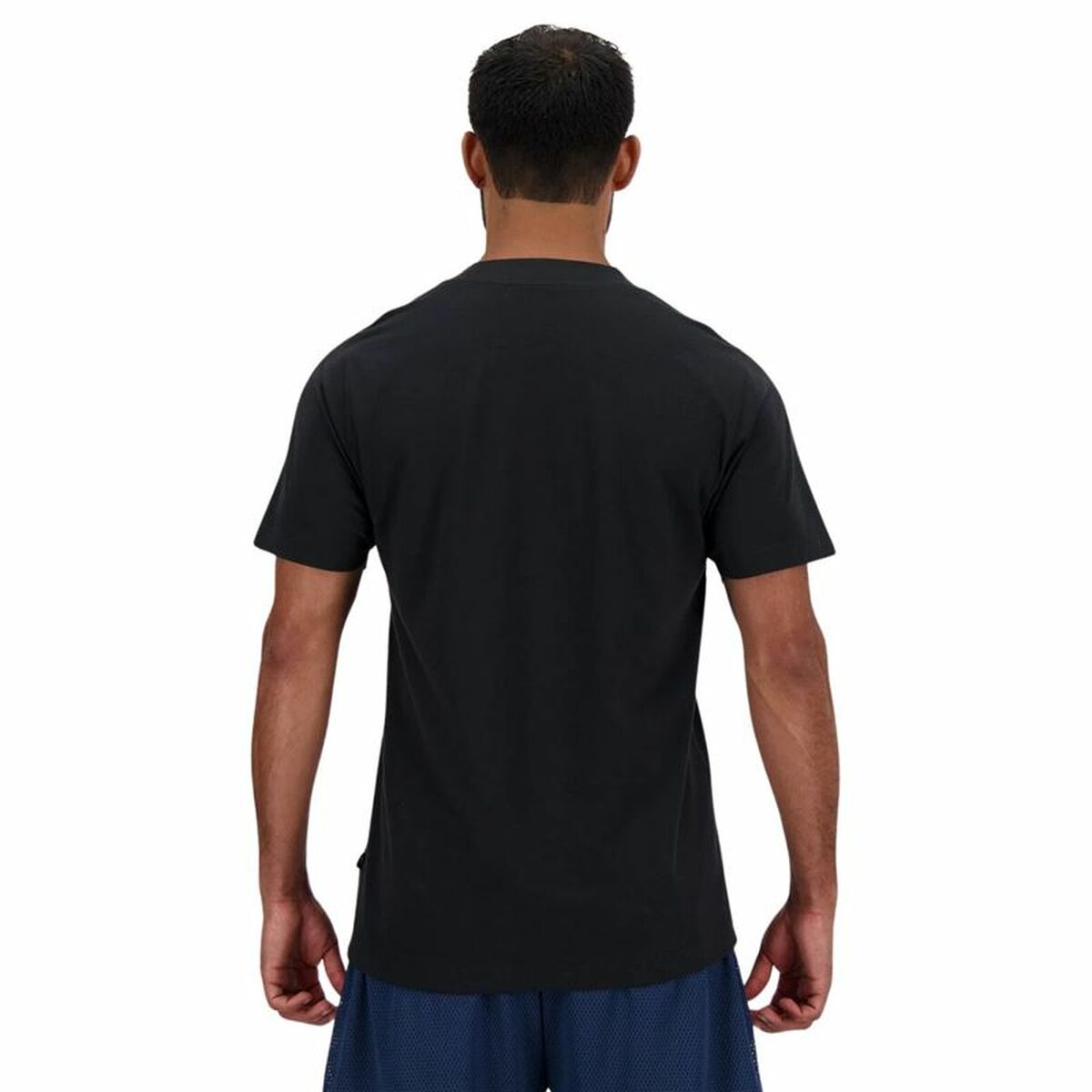 T-shirt med kortärm Herr New Balance Essentials  Svart - 2