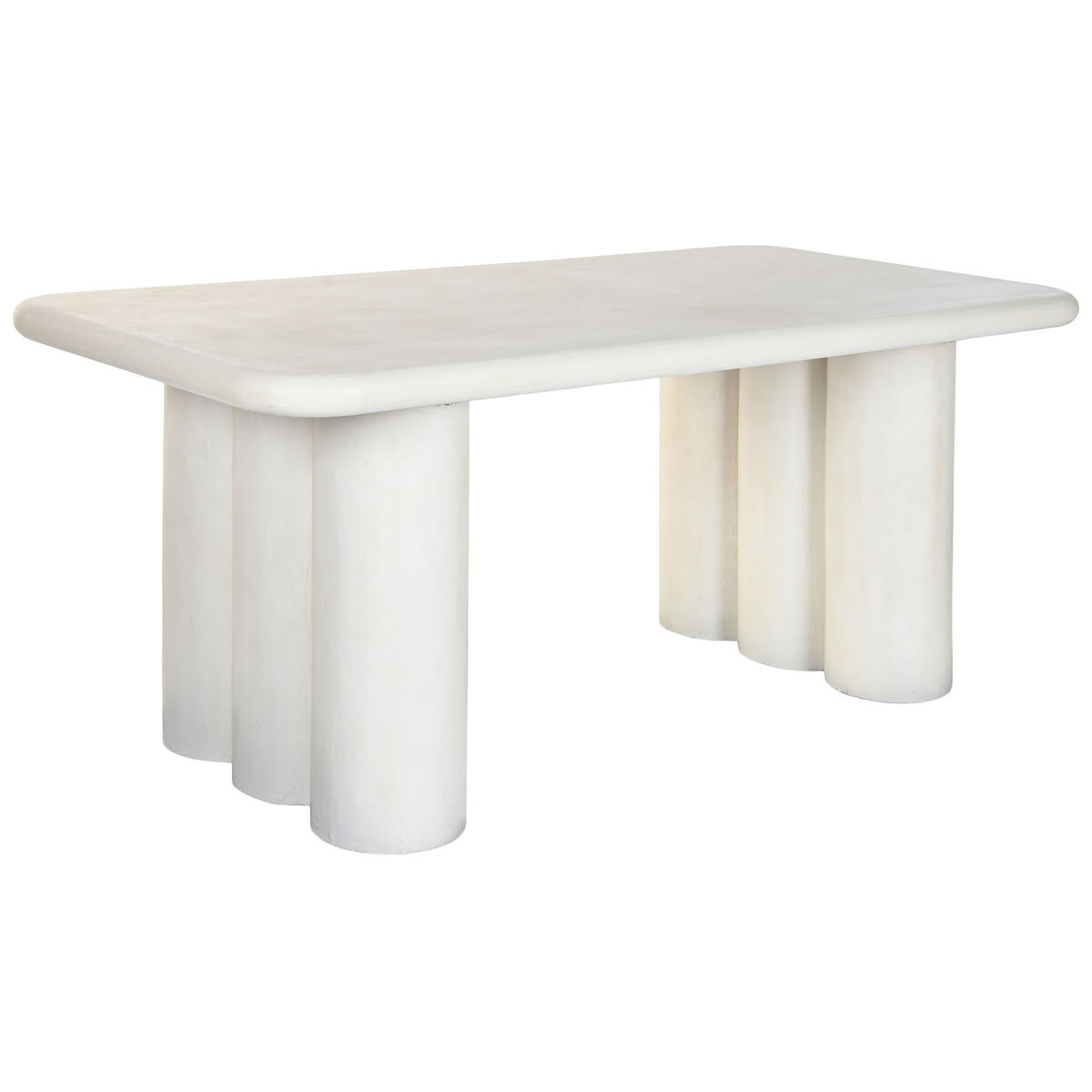 Matsalsbord Home ESPRIT Vit Harts Trä MDF 180 x 90 x 76 cm