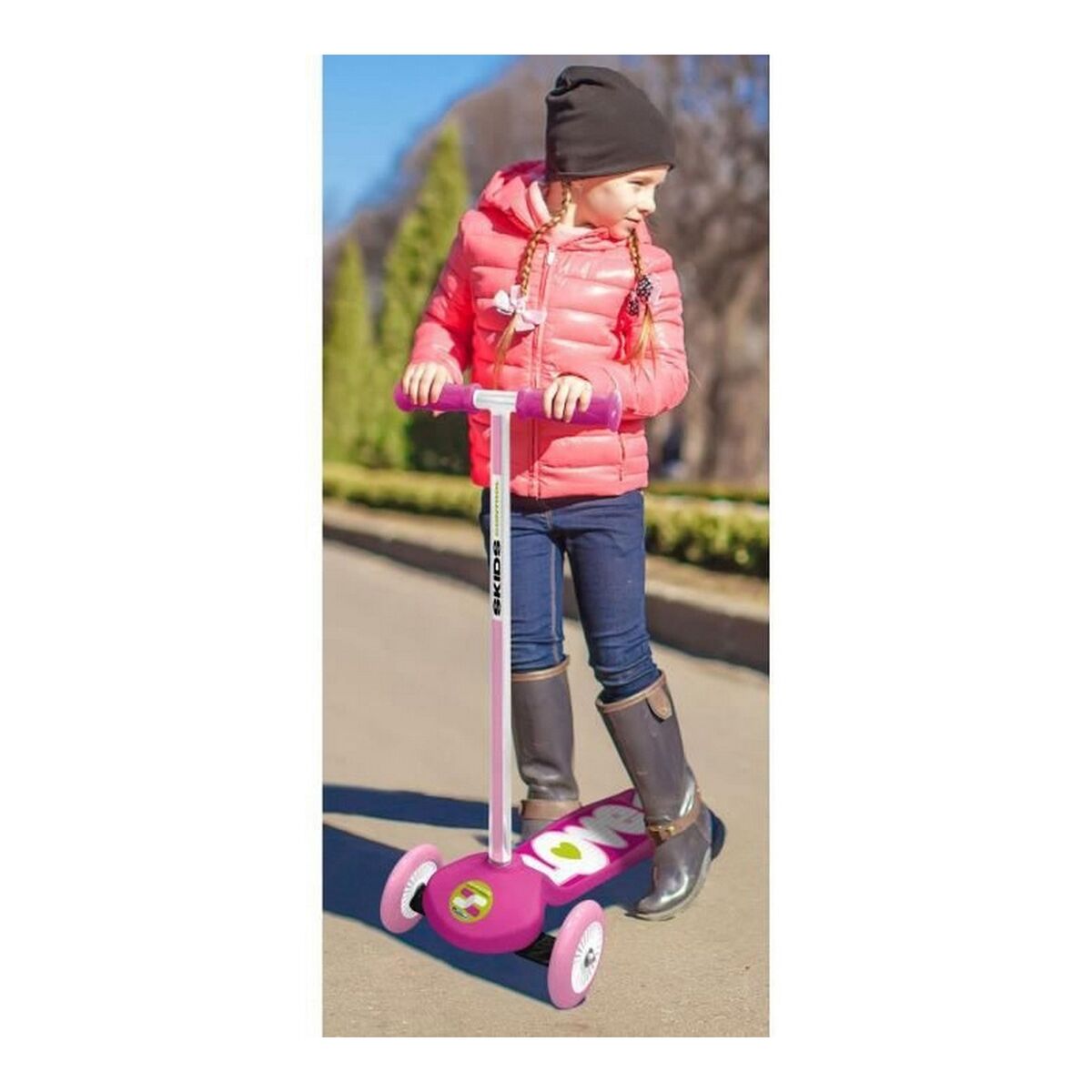 Sparkcykel Stamp STA3496271230067 Rosa - 6
