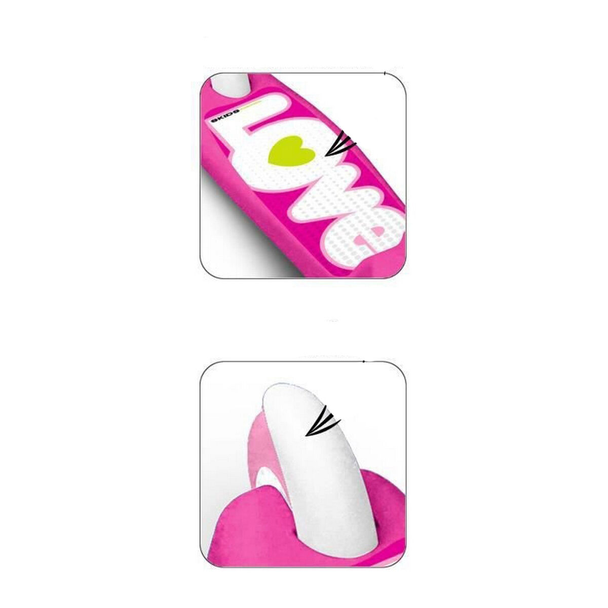 Sparkcykel Stamp STA3496271230067 Rosa - 4