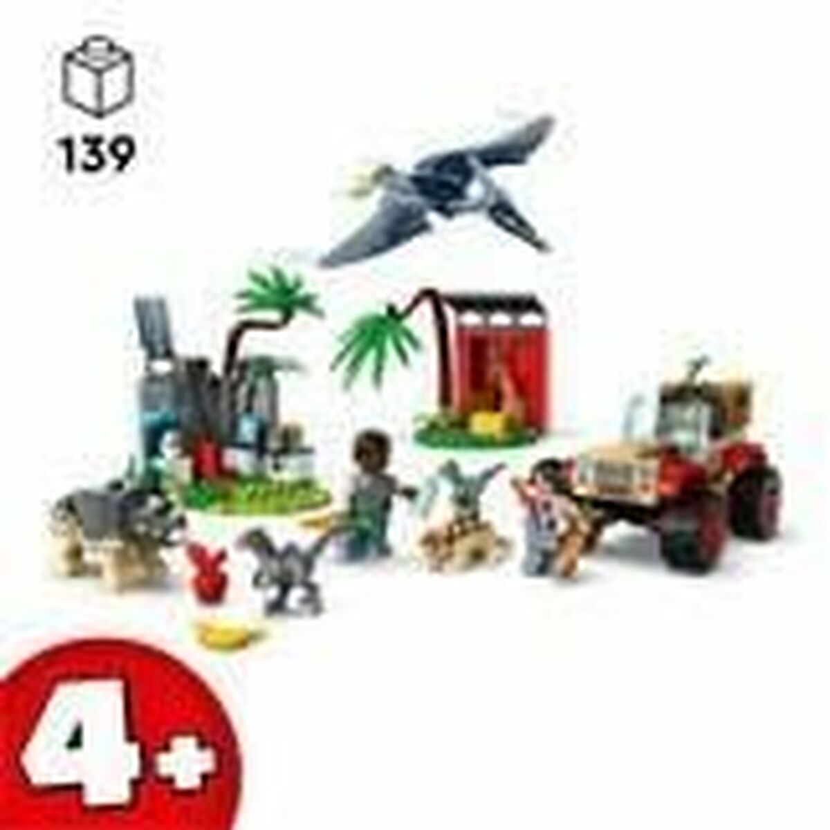 Byggsats Lego 76963 Jurassic World Baby Dinosaur Rescue Center Multicolour - 6