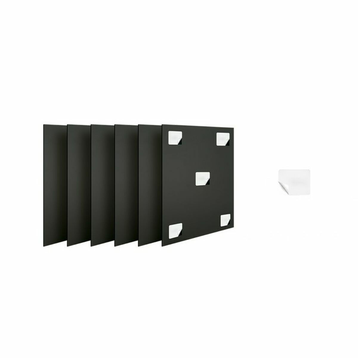 Skiffer Securit Självhäftande krokar Set 40 x 40 cm 6 antal - 2