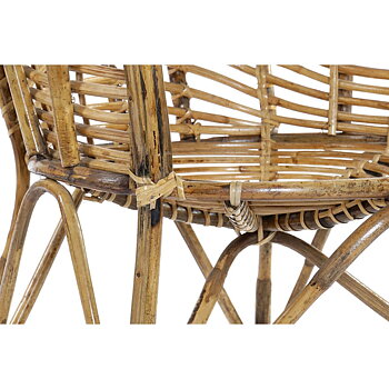 Fåtölj DKD Home Decor Naturell vide 56 x 50 x 83 cm 56 x 56 x 83 cm