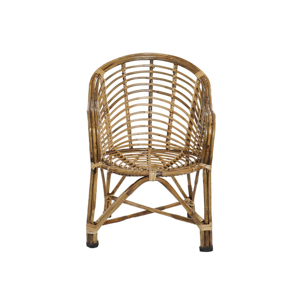Fåtölj DKD Home Decor Naturell vide 56 x 50 x 83 cm 56 x 56 x 83 cm - 4