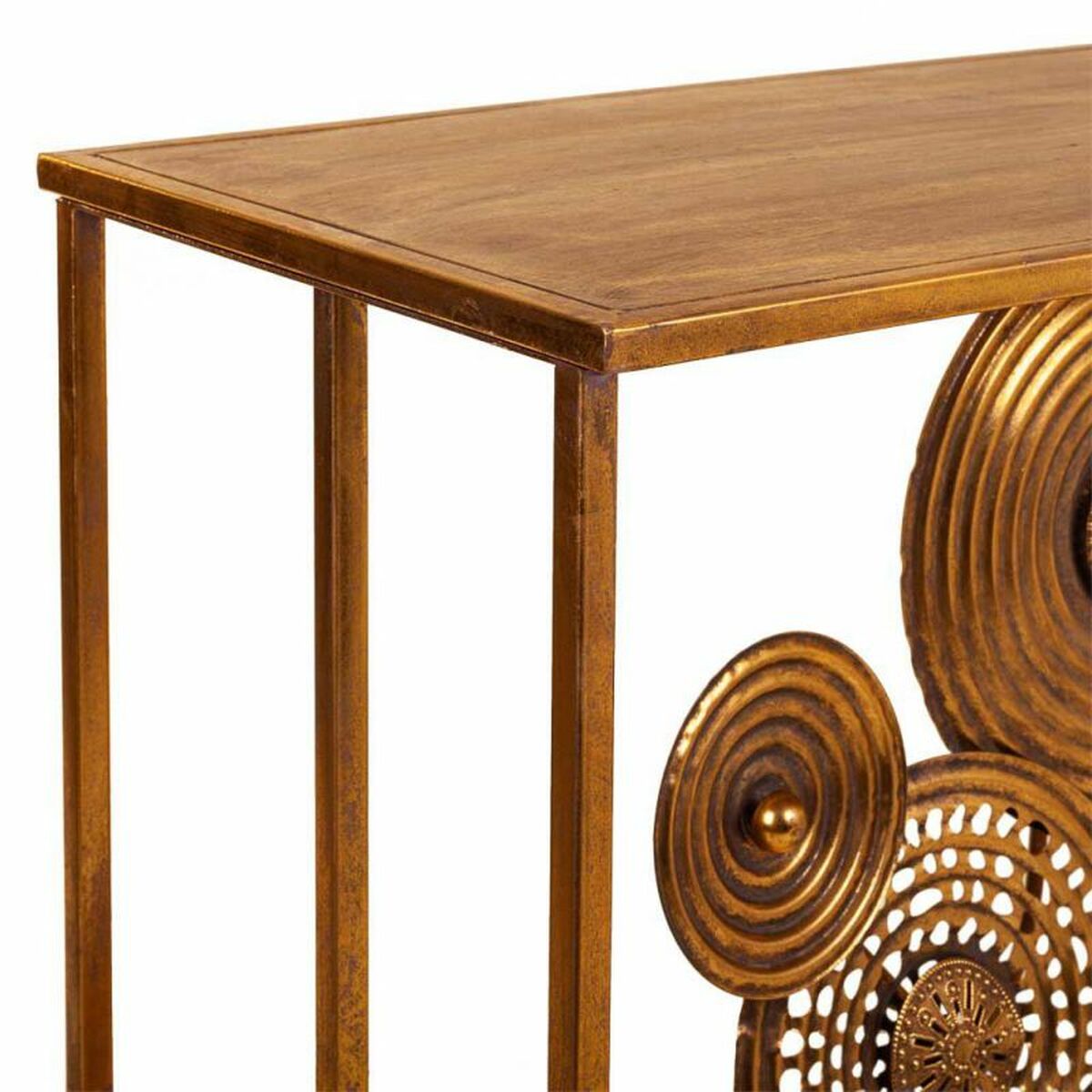 Mottagare Alexandra House Living Gyllene 40 x 80 x 120 cm - 5