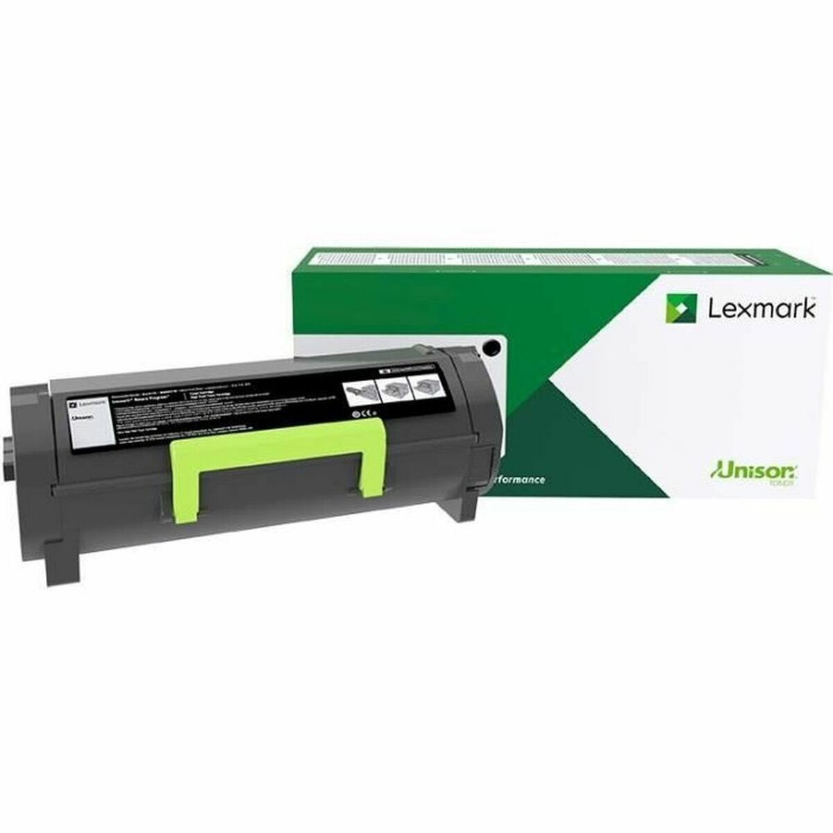 Toner Lexmark 51B2H00 Svart