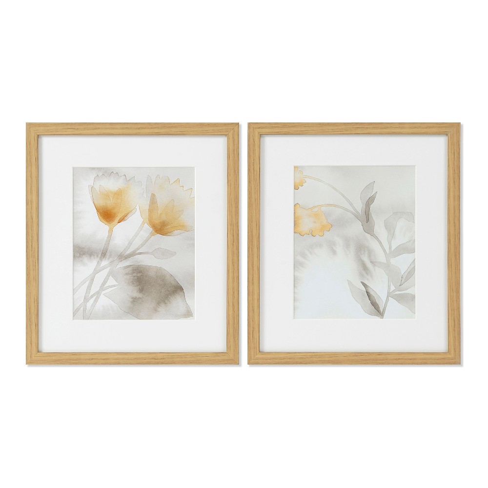 Kanvas DKD Home Decor Glas Kanvas 33 x 3 x 38 cm