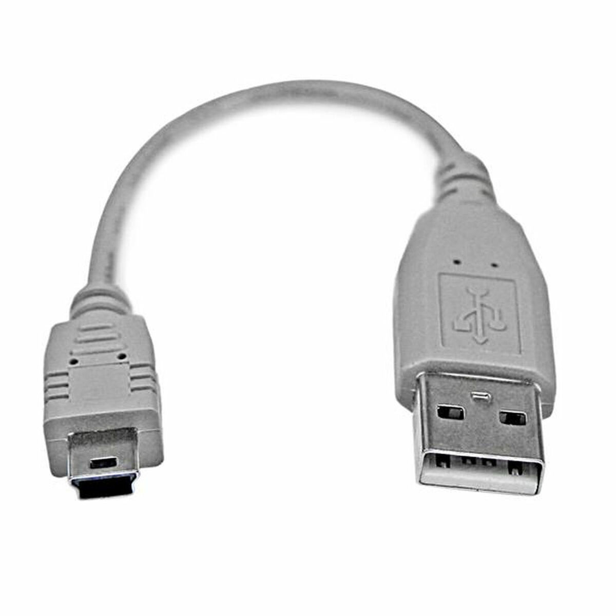 USB 2.0 A till Mini USB B Kabel Startech USB2HABM6IN          Grå - 2