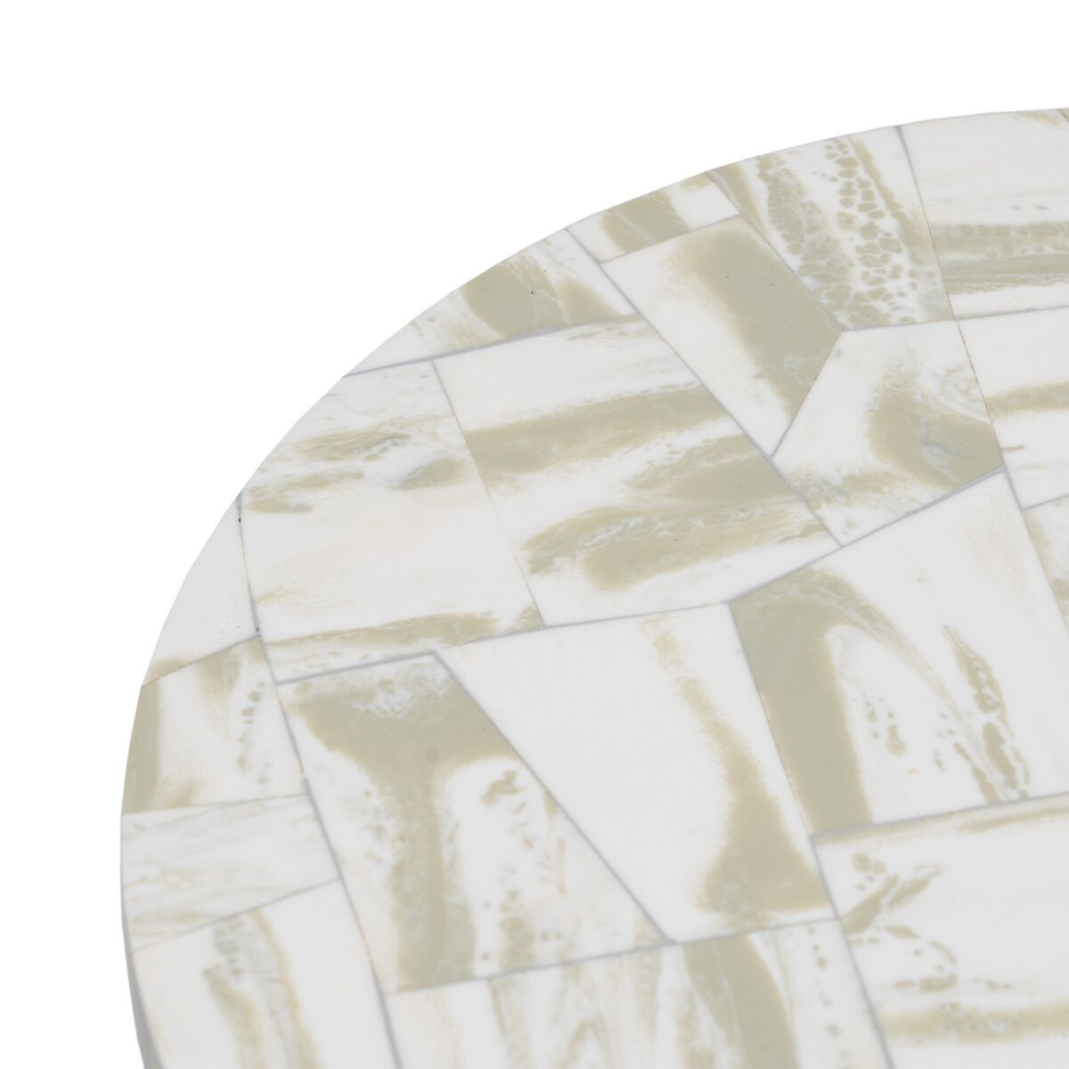 Sidobord Svart Beige 38 x 38 x 50 cm - 4