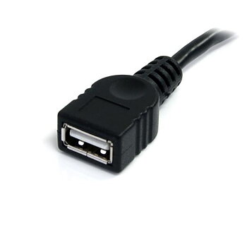 USB-kabel Startech USBEXTAA10BK Svart 3 m