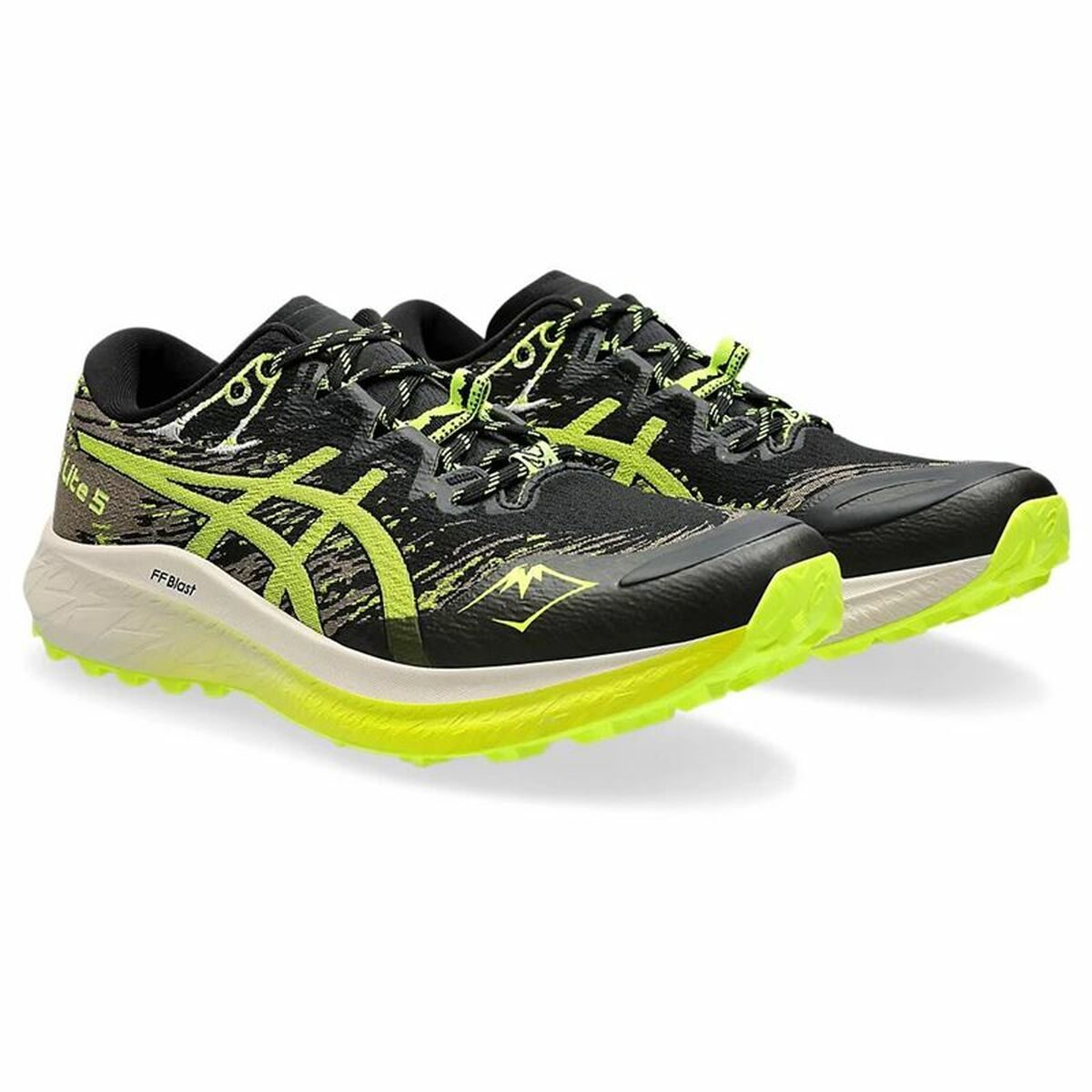 Gymnastikskor, Herr Asics Fuji Lite 5 Svart - 5