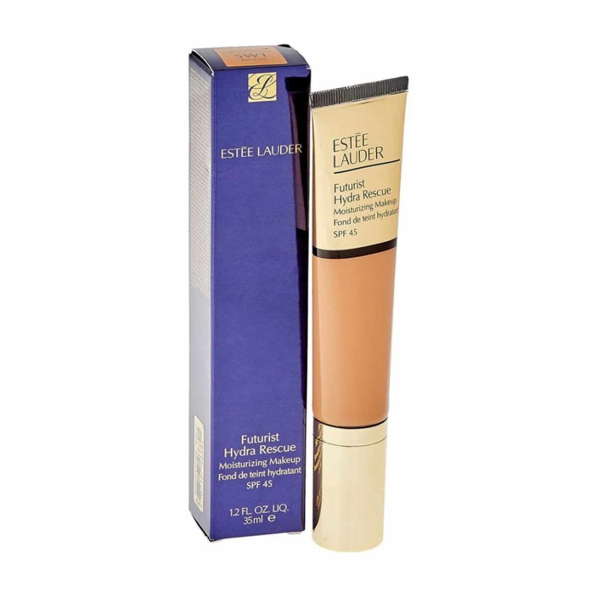 Foundationkräm Estee Lauder Futurist Hydra Rescue Nº 5W1 Bronze Spf 45 30 ml - 2