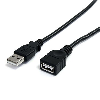 USB-kabel Startech USBEXTAA6BK          USB A Svart
