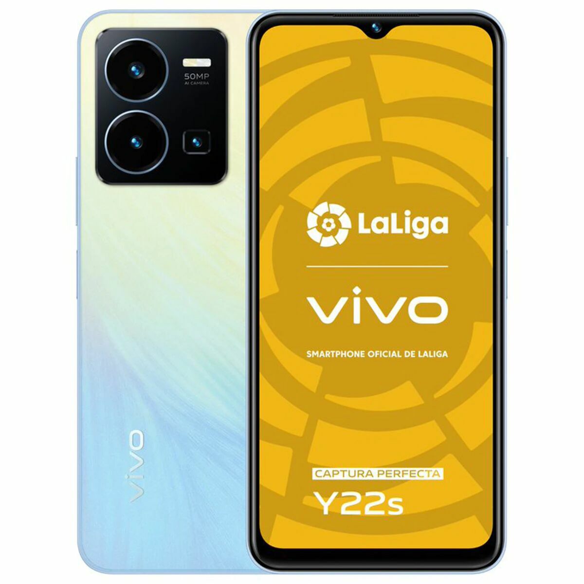 Smartphone Vivo Vivo Y22s Turkos 6,55" 6 GB RAM 1 TB 128 GB - 4