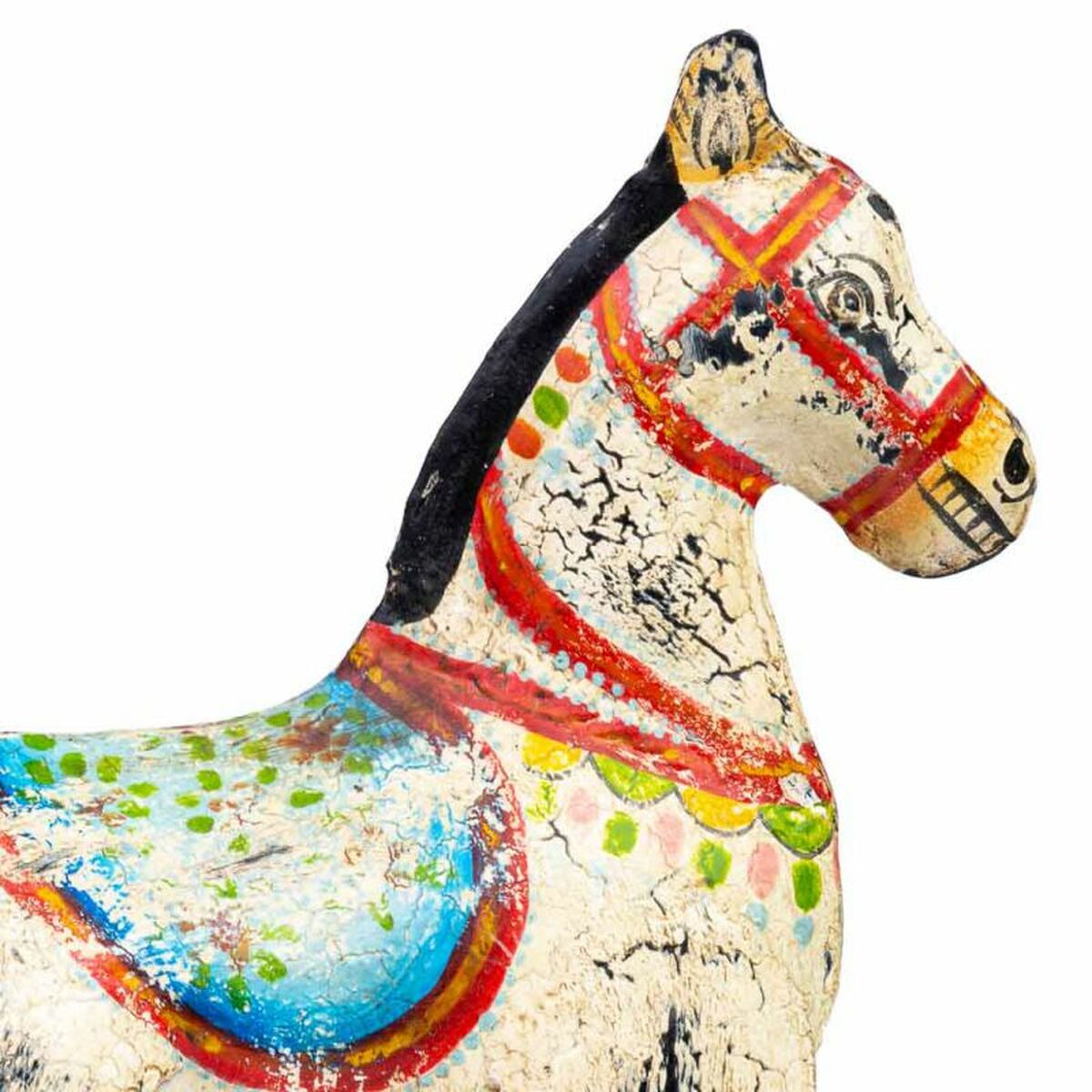 Prydnadsfigur Alexandra House Living Häst 9 x 34 x 31 cm - 7