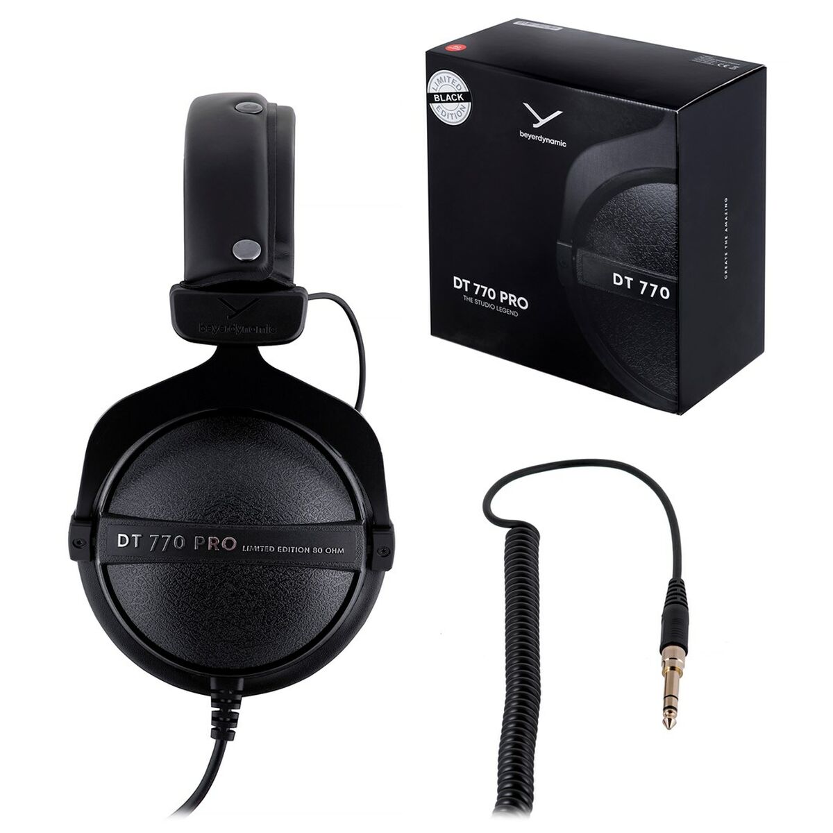 Diademhörlurar Beyerdynamic DT 770 Pro Black Limited Edition