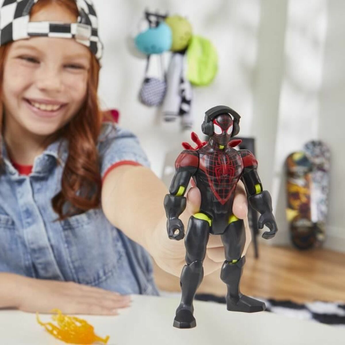 Ledad figur Hasbro MixMashers Miles Morales - 6
