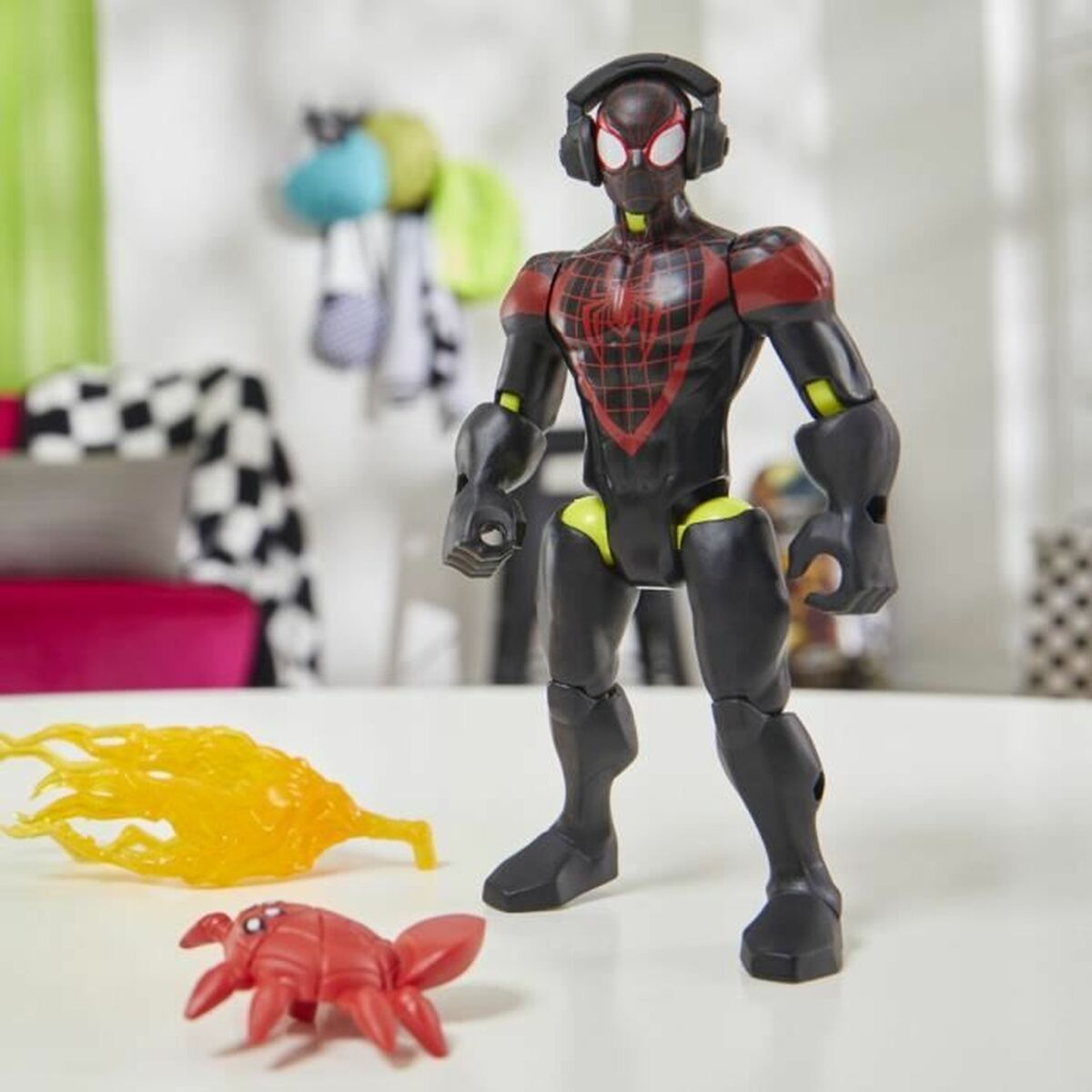 Ledad figur Hasbro MixMashers Miles Morales - 4