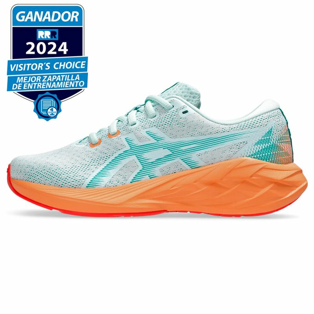 Löparskor, Barn Asics Novablast 5 Gs Orange Celeste - 2