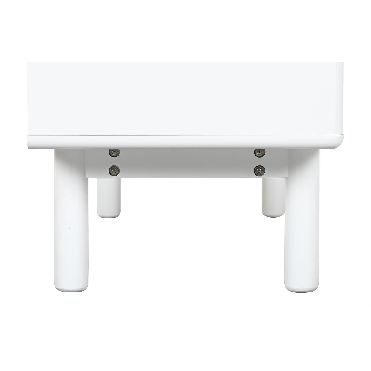 Nattduksbord Home ESPRIT Vit Naturell Polyuretan Trä MDF 48 x 40 x 55 cm - 7