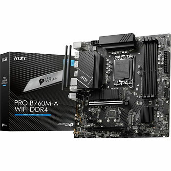 Moderkort MSI PRO B760M-A WIFI Intel B760 LGA 1700