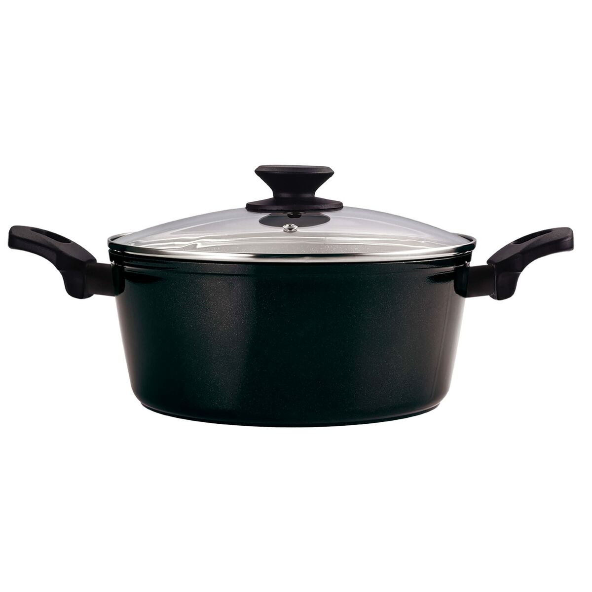 Gryta med lock Fagor VIVANT 20 NEGRA Svart Aluminium 6 L