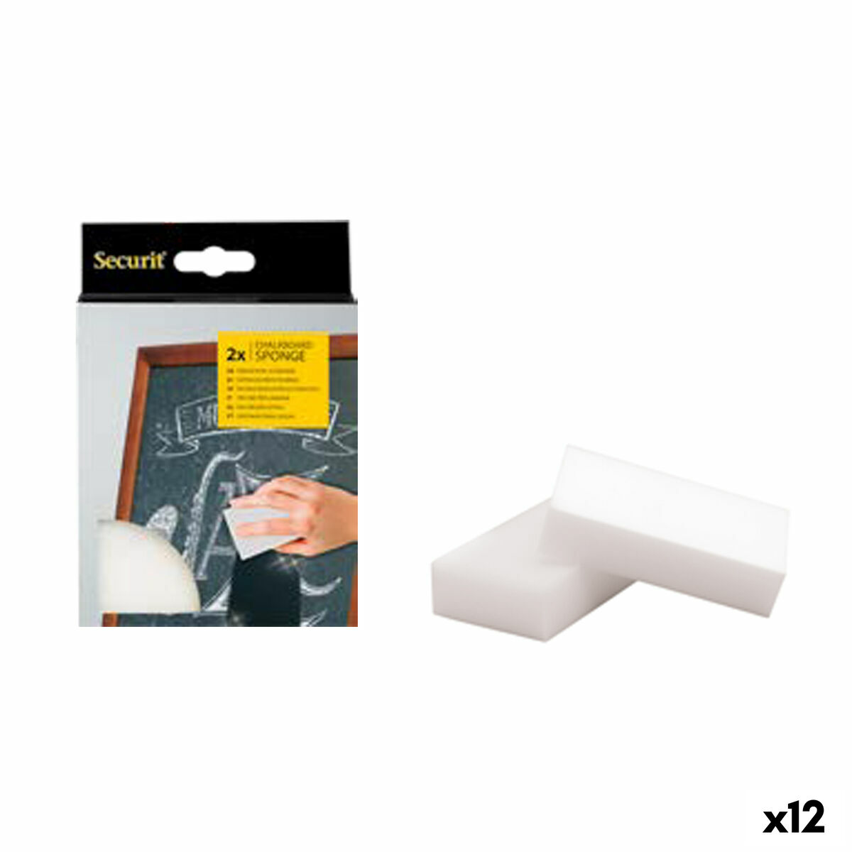 Tavelsudd Securit Melamin 2,5 x 6 x 10,5 cm 2 antal - 4