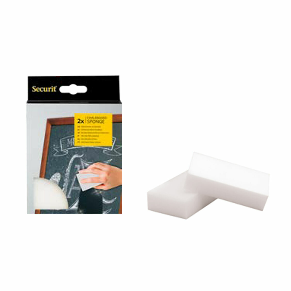Tavelsudd Securit Melamin 2,5 x 6 x 10,5 cm 2 antal - 2