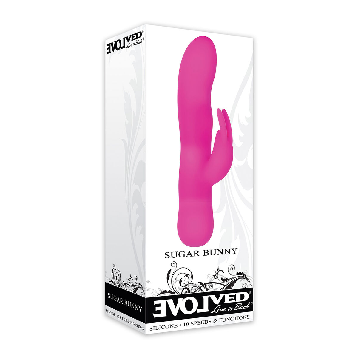G-spotvibrator Evolved Bunny Rosa - 8