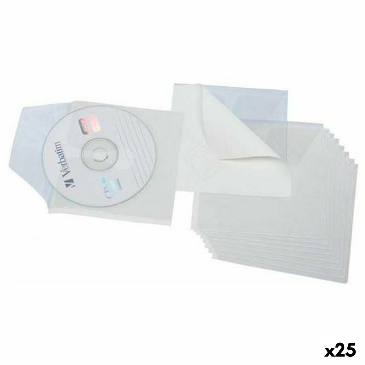 Skyddsväska Grafoplas 12,7 x 12,7 cm 10 Delar (25 antal)