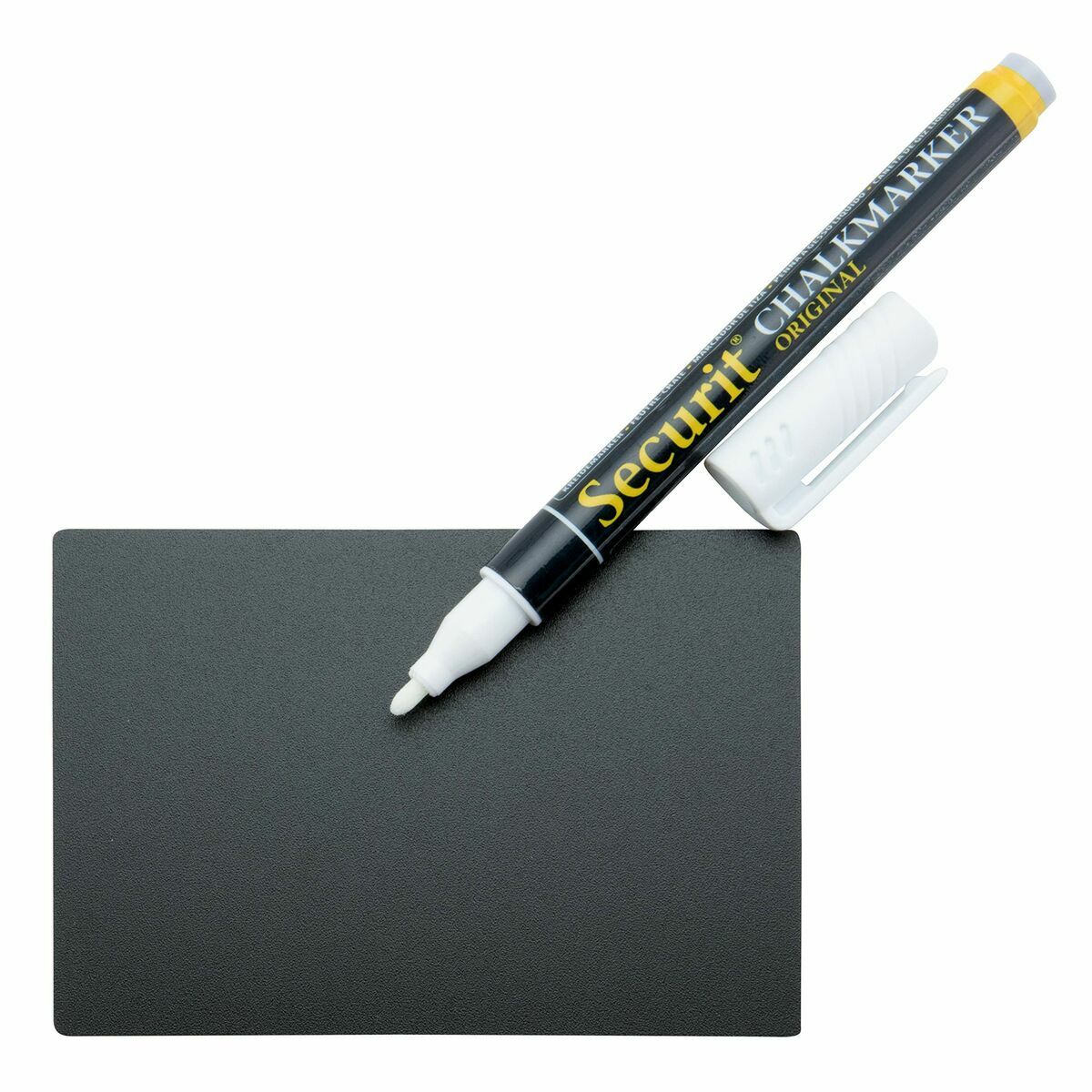 Skiffer Securit Med stöd Set 7,4 × 10,5 cm 20 antal Svart - 2