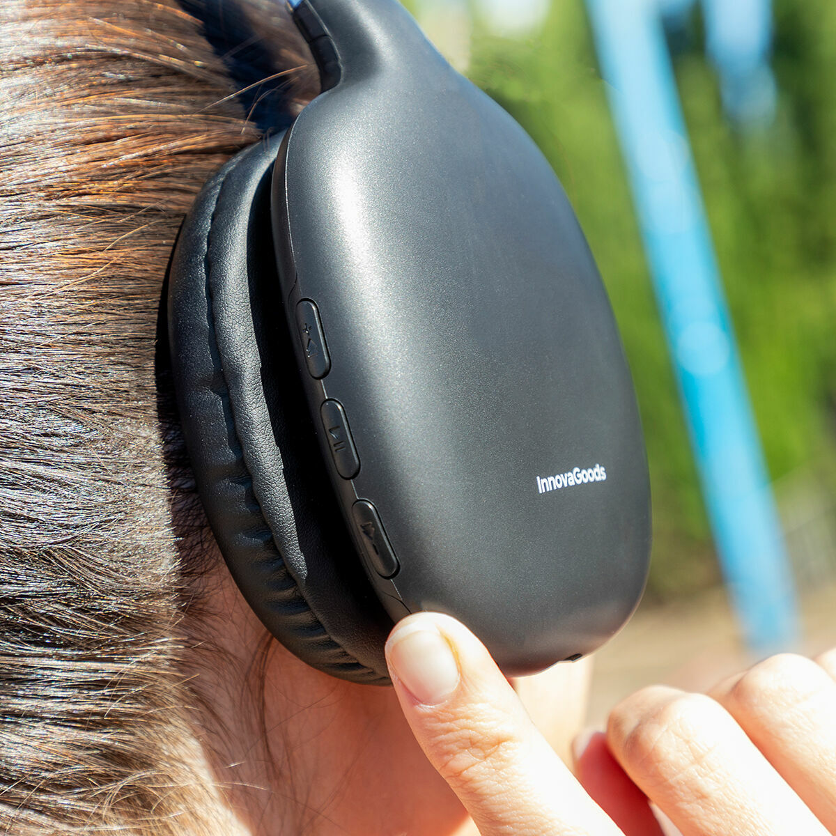 Trådlöst Hopfällbart Headset Folbeat InnovaGoods - 9