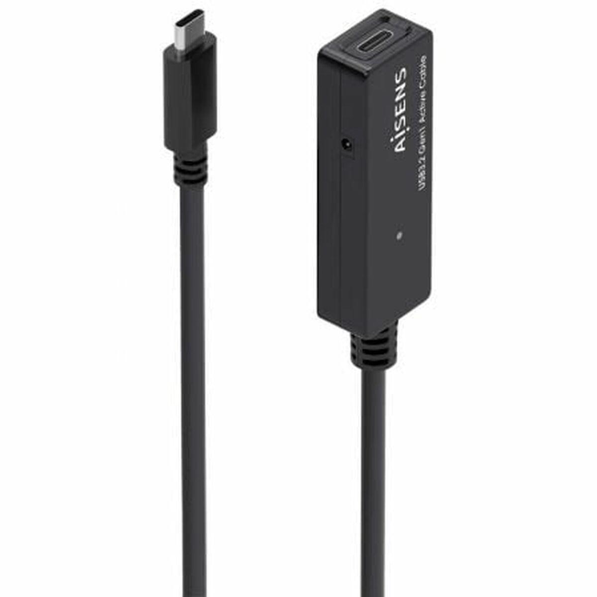 USB-C till USB-C Kabel Aisens A107-0869 5 m Svart Förlängning