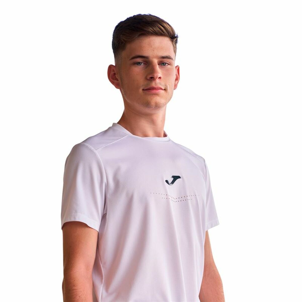 T-shirt med kortärm Herr Joma Sport R-City Vit - 3