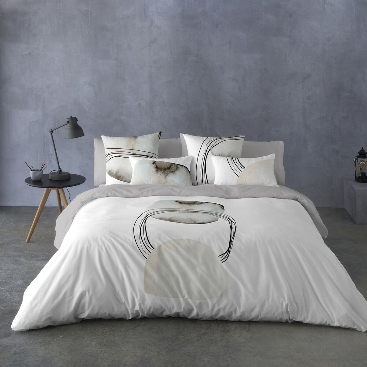 Påslakan Naturals Pebble Säng 135/140 220 x 220 cm - 12