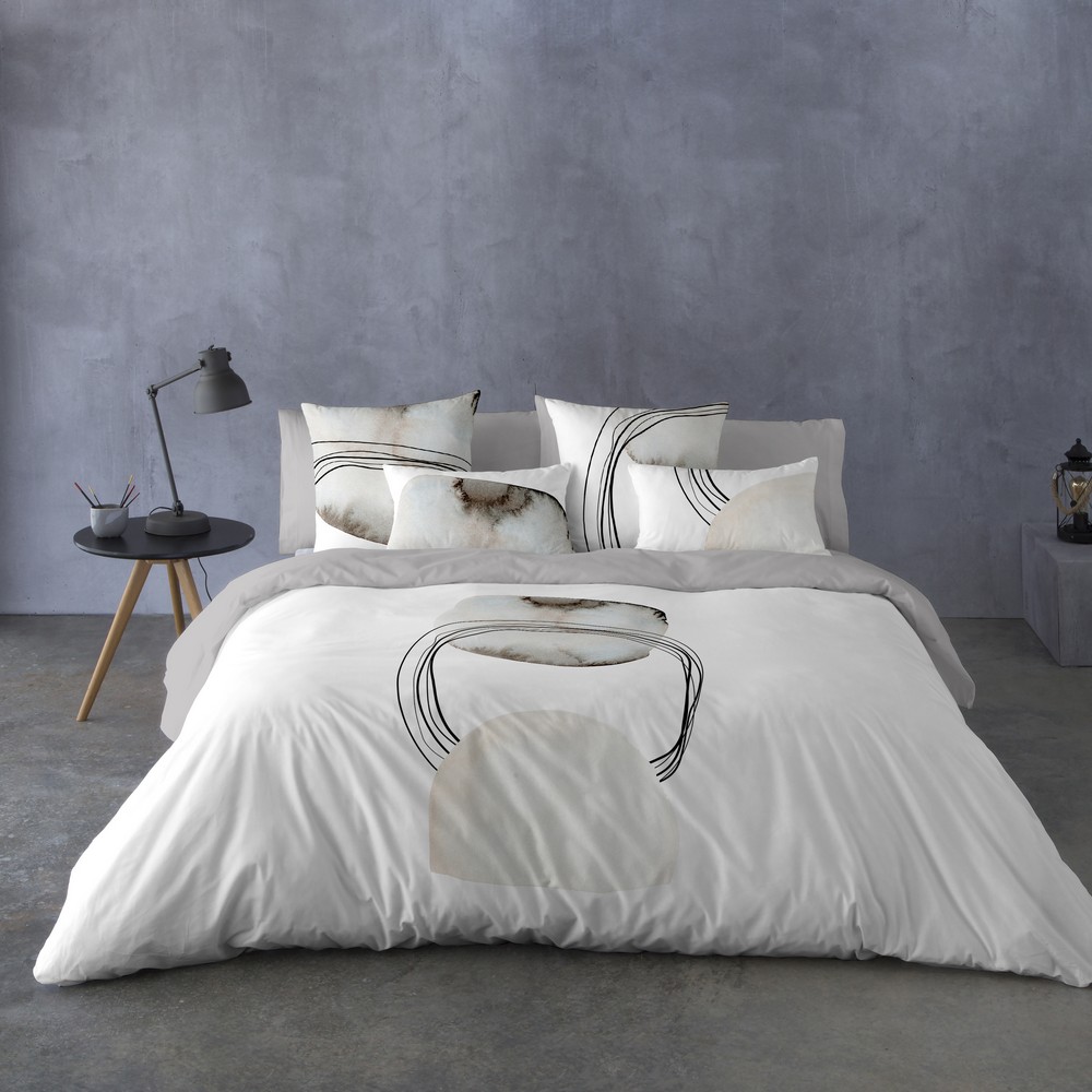 Påslakan Naturals Pebble Säng 135/140 220 x 220 cm - 3