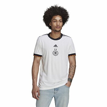 Kortärmad fotbollströja för herrar Adidas Germany 21/22