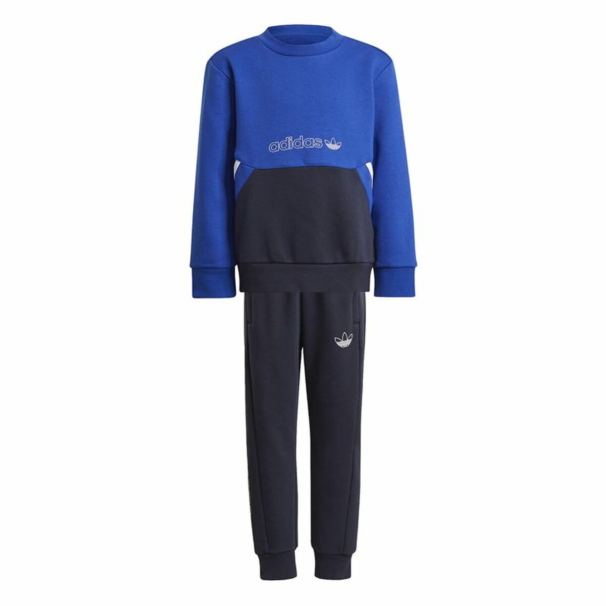 Träningskläder, Barn Adidas Crew Blå