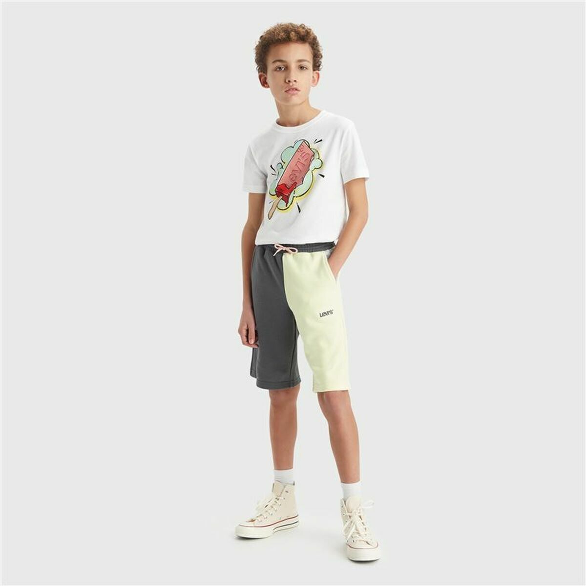 Sportshorts för barn Levi's Grön Svart - 6