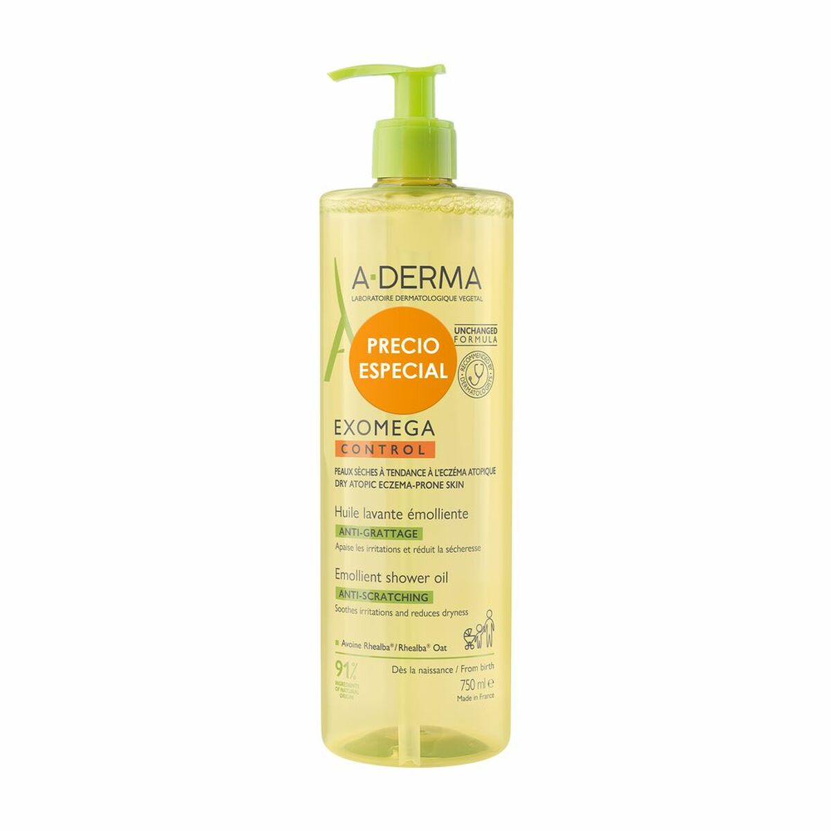 Badolja A-Derma EXOMEGA 750 ml