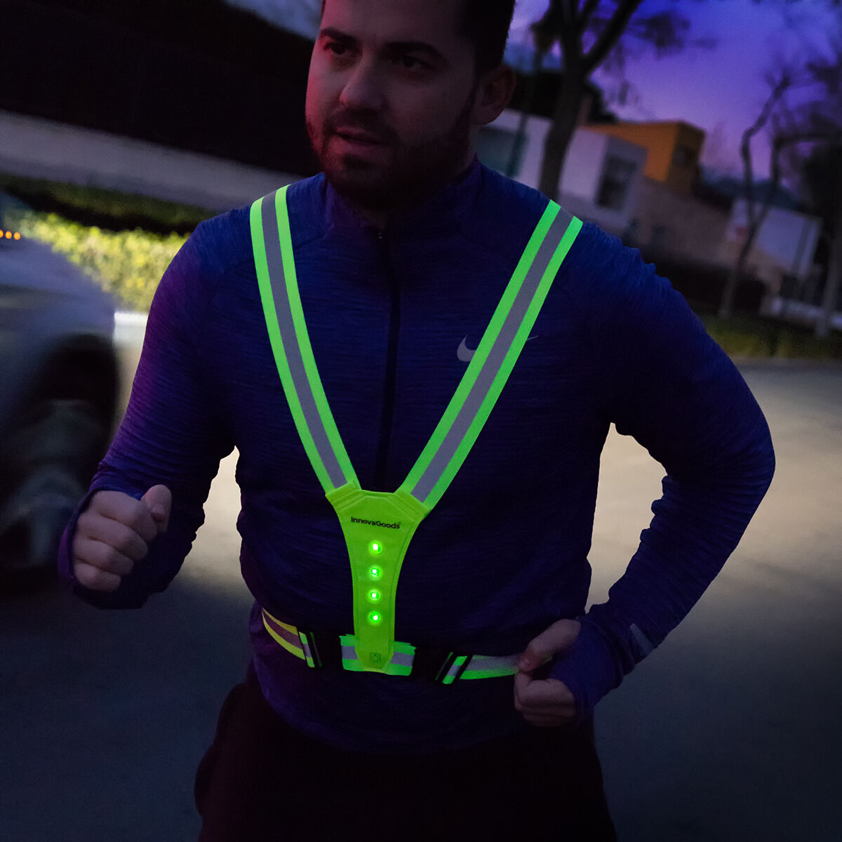 Sportsele med LED-lampor Lurunned InnovaGoods - 28
