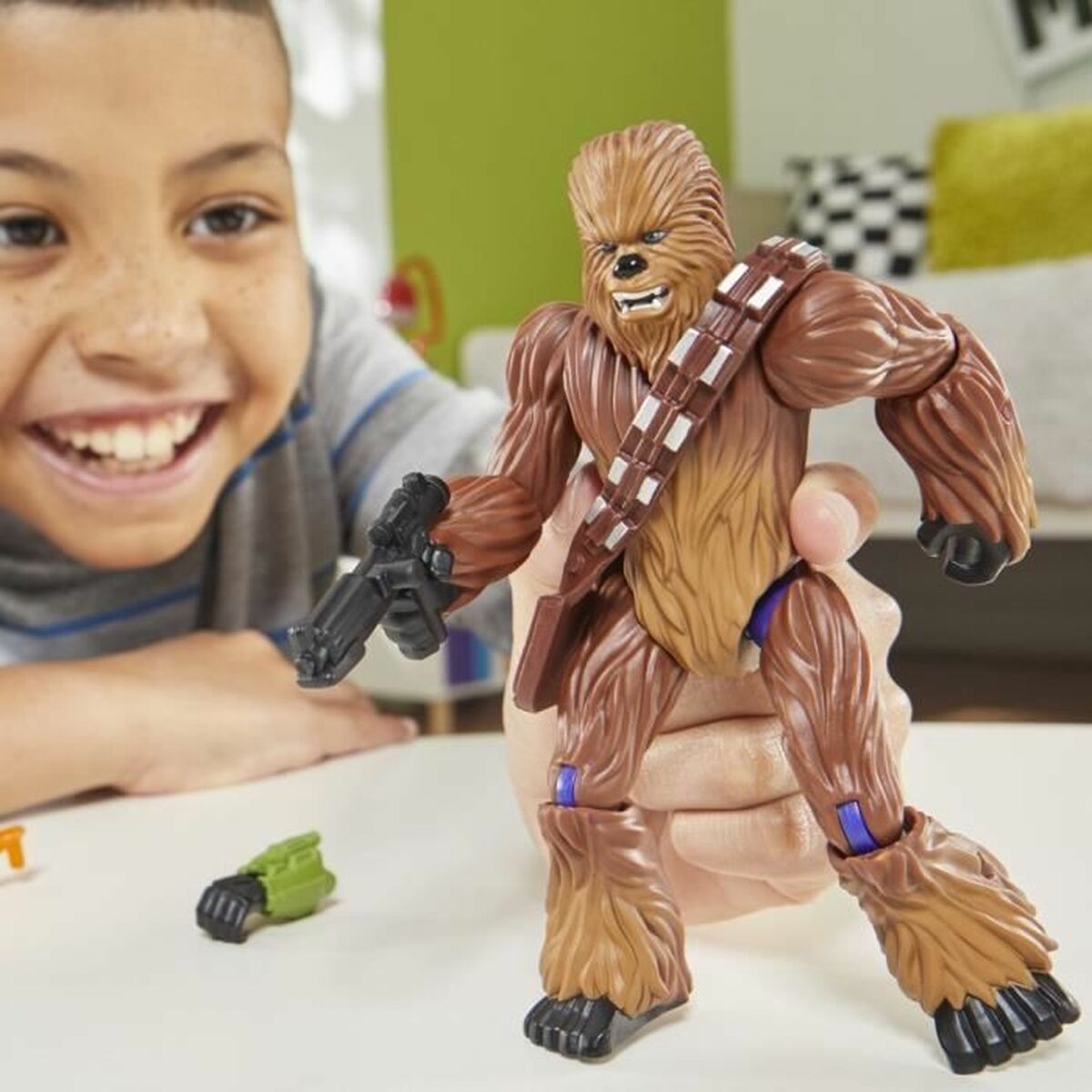 Ledad figur Hasbro MixMashers Chewbacca - 3